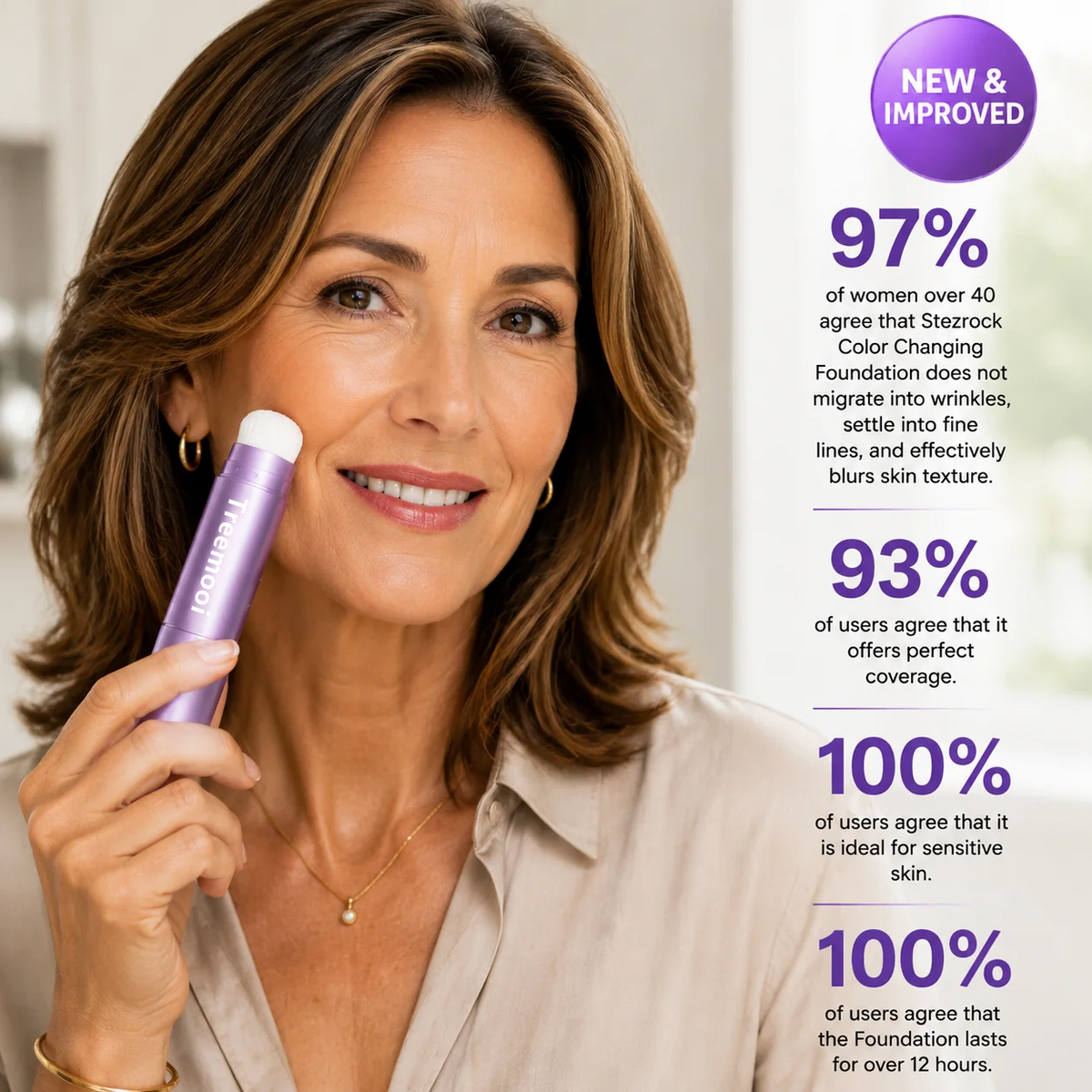 Changing Foundation Stick – The stick that makes mature skin glow again